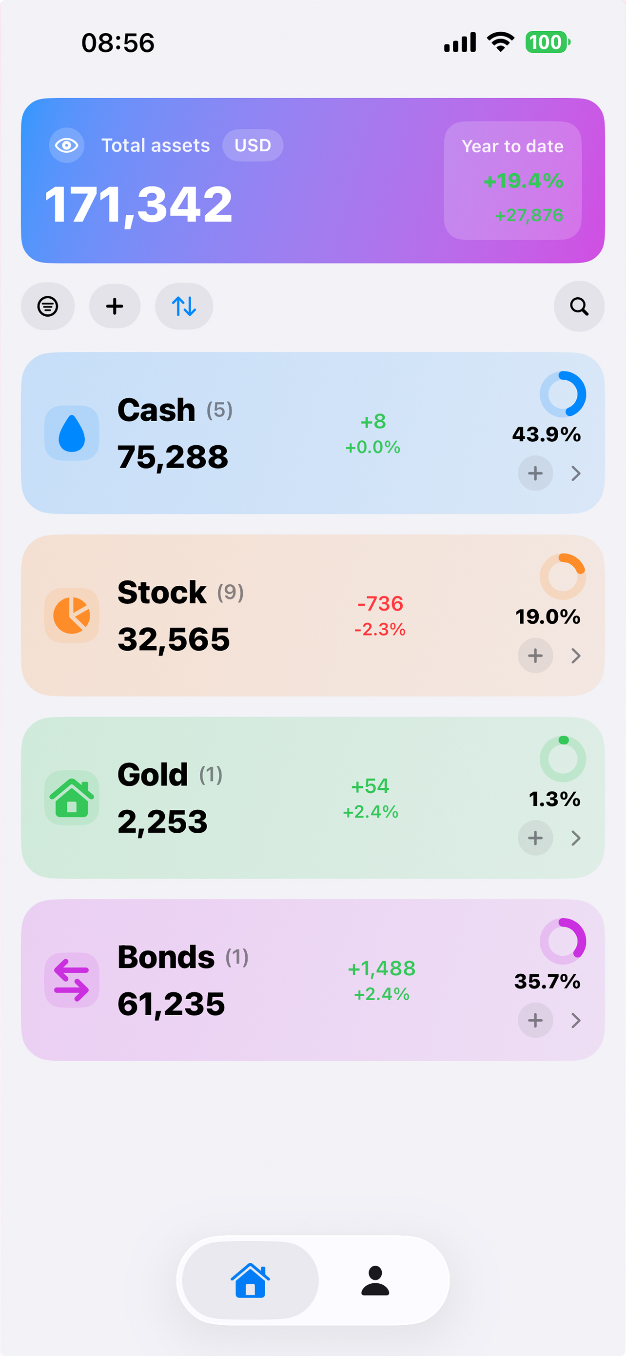 WealthTrees - Private Wealth Tracker
